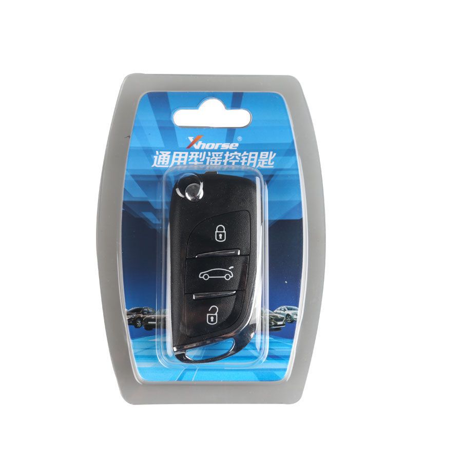 XHORSE VVDI2 Volkswagen DS Type Universal Remote Key 3 Buttons (Individuell verpackt) 5pcs/lot