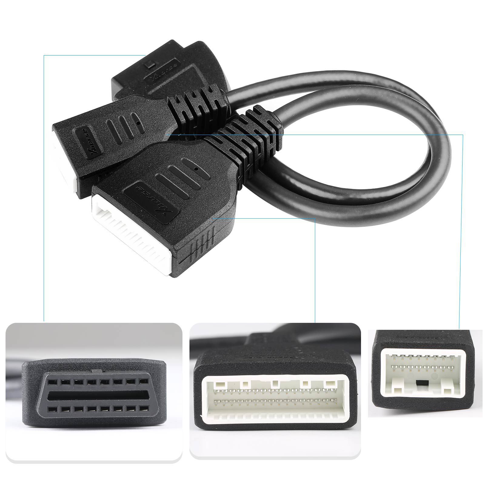 XHORSE XDKP36GL Nissan 16+32 Kabel Gateway Adapter für VVDI Key Tool Plus