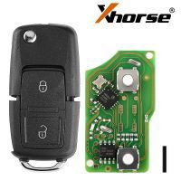Xhorse XKB508EN Drahtfernschlüssel B5 Stil 2 Tasten arbeiten mit MINI Key Tool/VVDI2 5pcs/lot