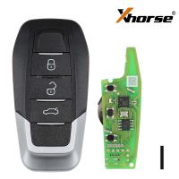 Neueste XHORSE XKFEF1EN FA.LL Ferrari 3 Knöpfe Hellrot Klappbar Universal Remote Key 5pcs / lot