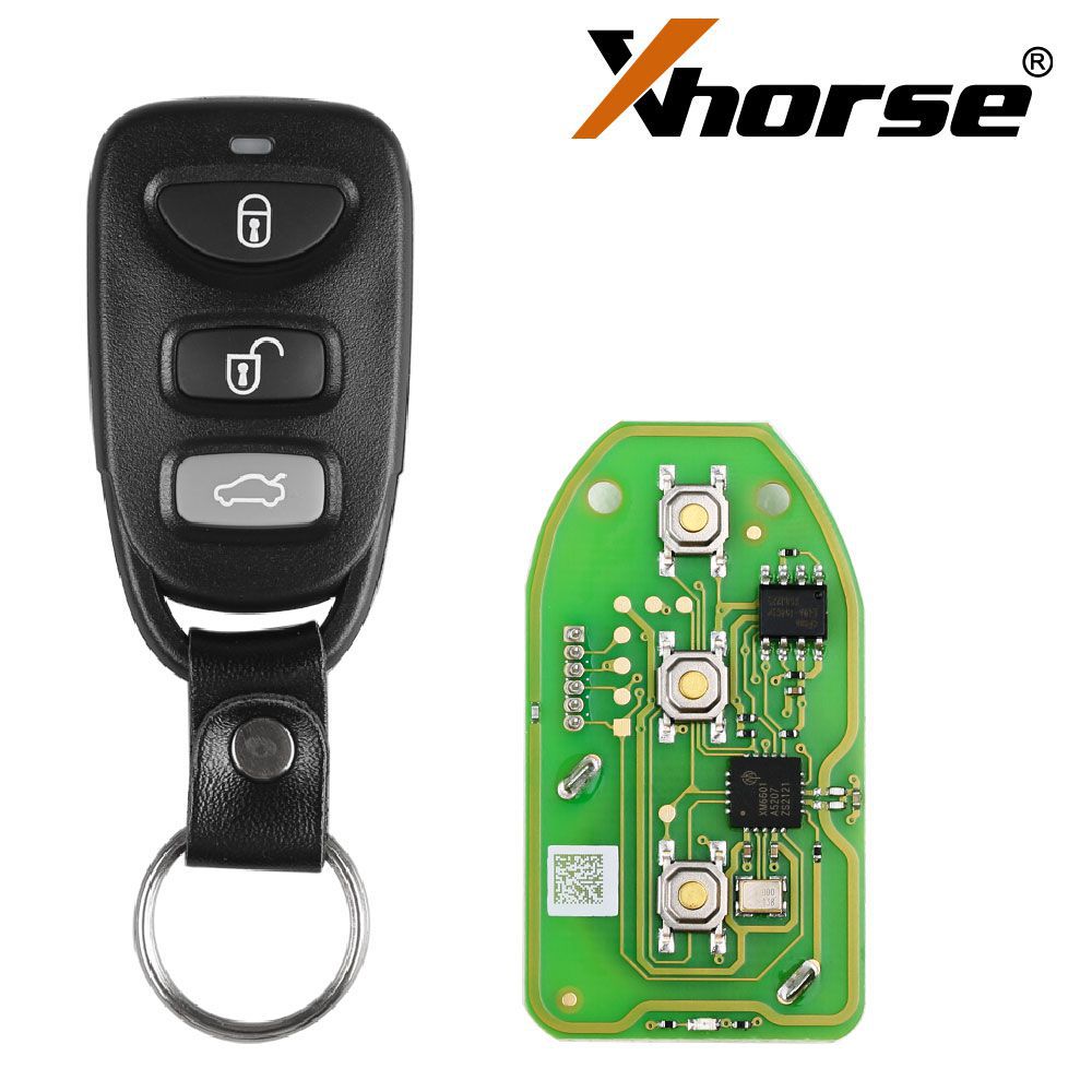 Xhorse XKHY01EN Drahtfernschlüssel Hyundai 3+1 Tasten Englische Version 5pcs/lot