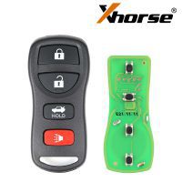 Xhorse XKNI00EN Drahtfernschlüssel Nissan Separate 4 Tasten Englische Version 5pcs/lot