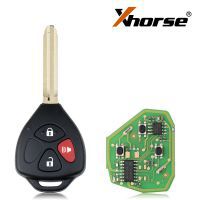 Xhorse XKTO04EN Draht Universal Remote Key Toyota Style 3 Tasten für VVDI VVDI2 Key Tool 5pcs/lot