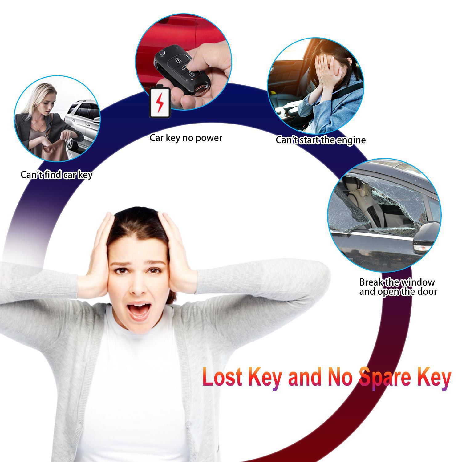 Xhorse XNHY02EN Wireless Remote Key Hyundai Flip 3 Tasten Englisch 10pcs/lot