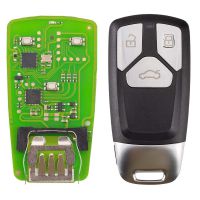2024 Xhorse XSMA41EN MLB Remote Key A.D A4 Modell Leiterplatte mit 3 Tasten Schlüssel Shell Arbeit mit MLB / VVDI2 / Key Tool Plus