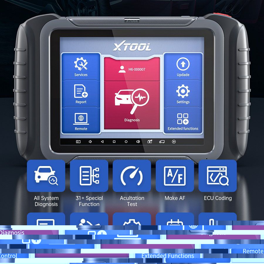 2023 Newest XTOOL D8 Professional Automotive Scan Tool Bi-Directional Control OBD2 Car Diagnostic Scanner+ECU Coding 31+ Services+Key Programming