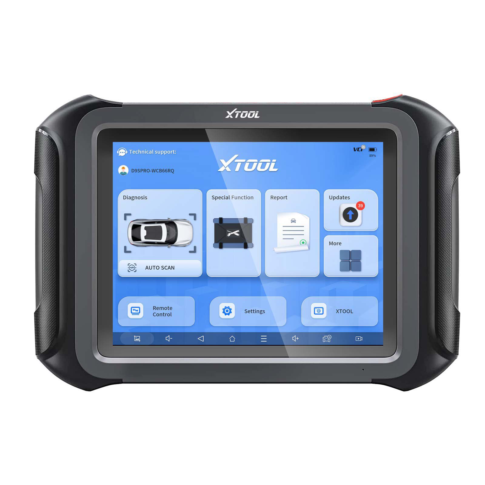 2023 XTOOL D9S Pro Wifi Verbindung Auto Diagnose Scanner Unterstützung ECU Coding Topologie Mapping Key Programmierung 42 Service Funktionen CAN FD DoIP