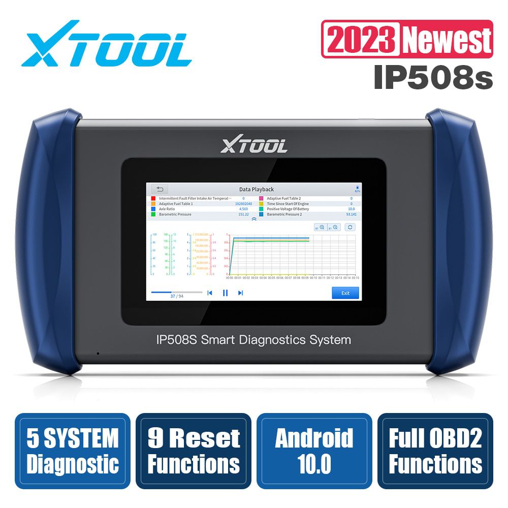 XTOOL InPlus IP508S OBD2 Diagnosewerkzeug Automotive ABS SRS Airbag Motor AT Code Reader Scanner Besser 129E Online Update