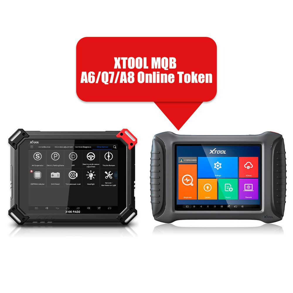 XTOOL MQB A6/Q7/A8 Online-Programmier-Token kompatibel mit X100 PAD2/PAD2 Pro/PAD3