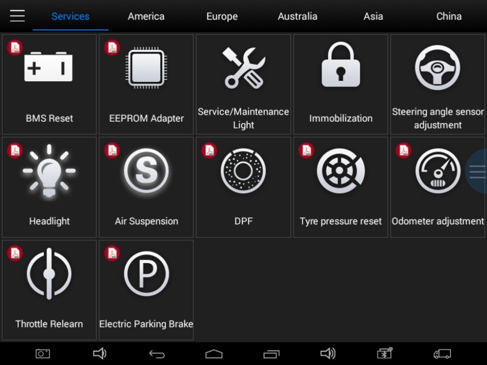 XTOOL PS90 Automotive OBD2 Car Diagnostic Tool