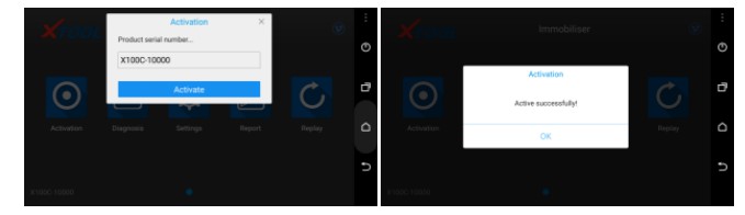 Xtool X -100 C für iOS und Android 4