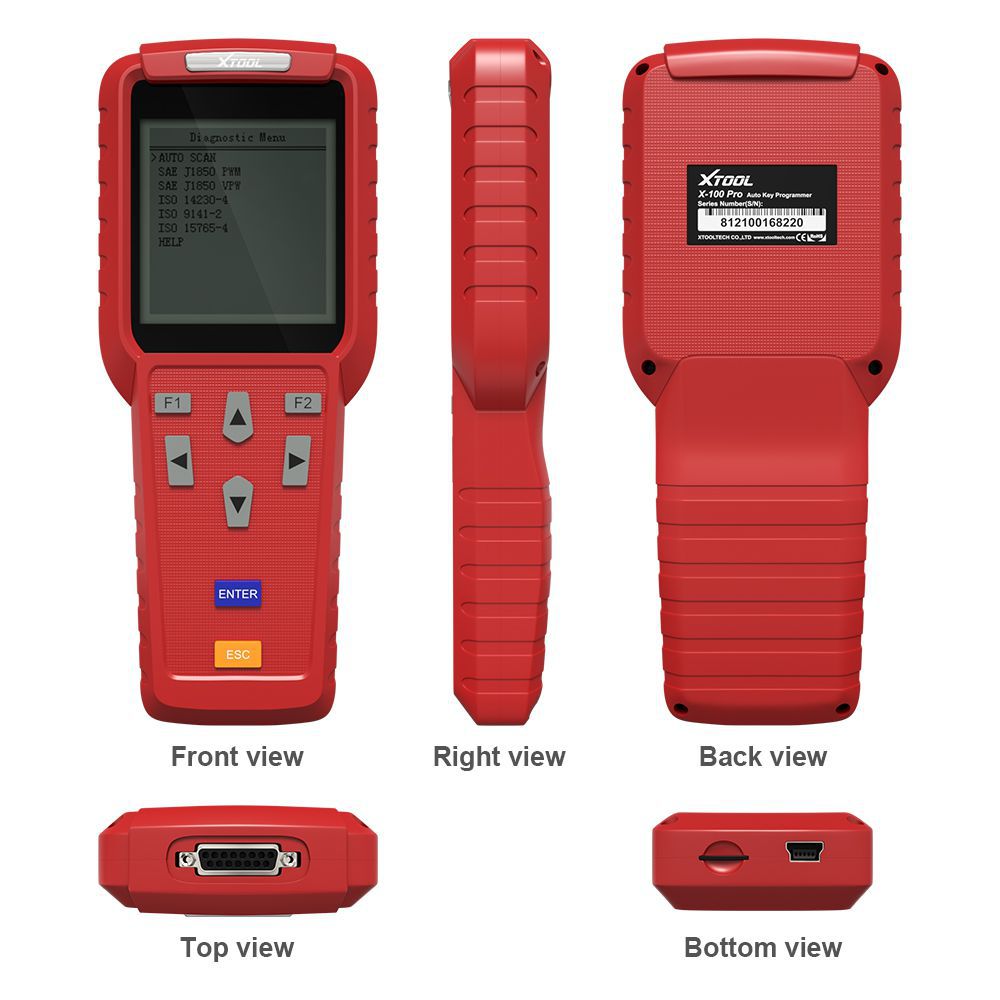 XTOOL X100 Pro Professional Auto Key Programmierer und Mileage-Einstellung Odomete Work für die meisten Modelle