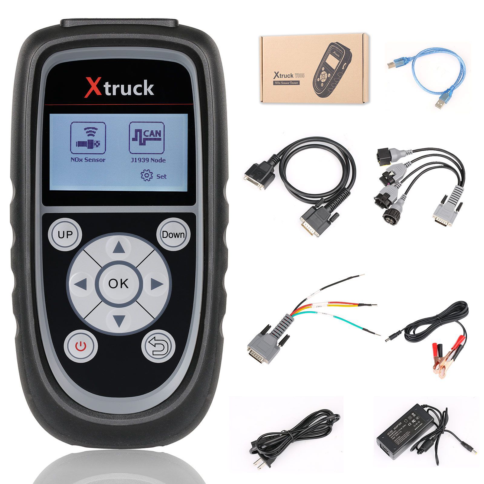 Xtruck Y005 Stickstoff und Sauerstoff Sensor Detektor LKW Leuchtmittel Maschine Harnstoff Pump Tester Auto Reparatur Harnstoff Düse Pumpe Diagnose Tool