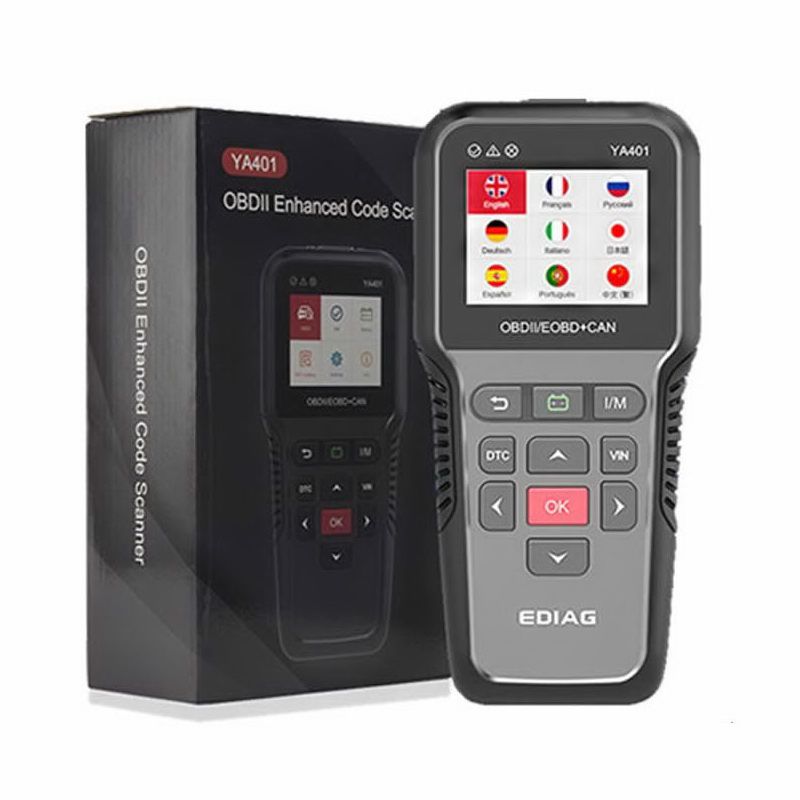 YA401 EDIAG Scanner Tool EOBD/OBDII Code Reader Support Kostenlose Aktualisierung Auto Diagnosis auto obd2 Akkutester 12v