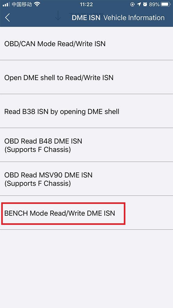  Yanhua ACDP BMW-DME-Adapter X7 Bench Interface Board for N57 Diesel DME ISN Read/Write and Clone