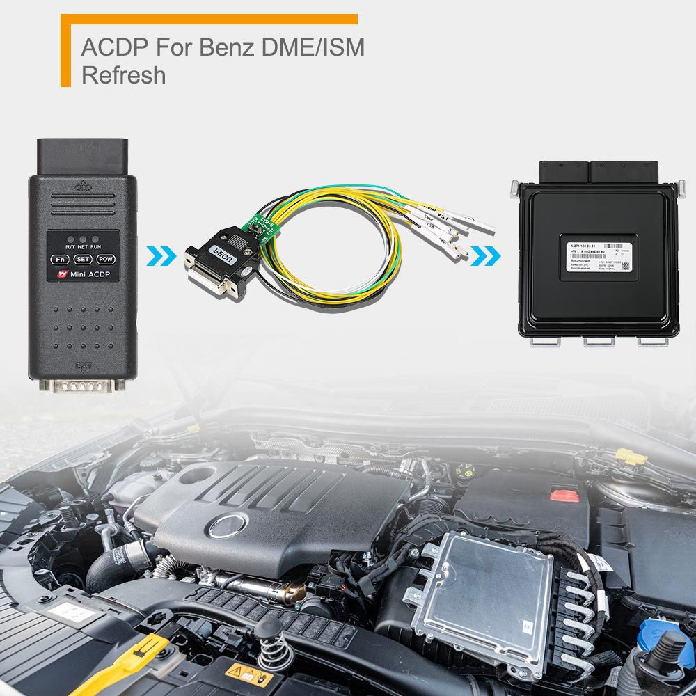 Yanhua Mini ACDP Module Mercedes Benz DME und ISM Refresh