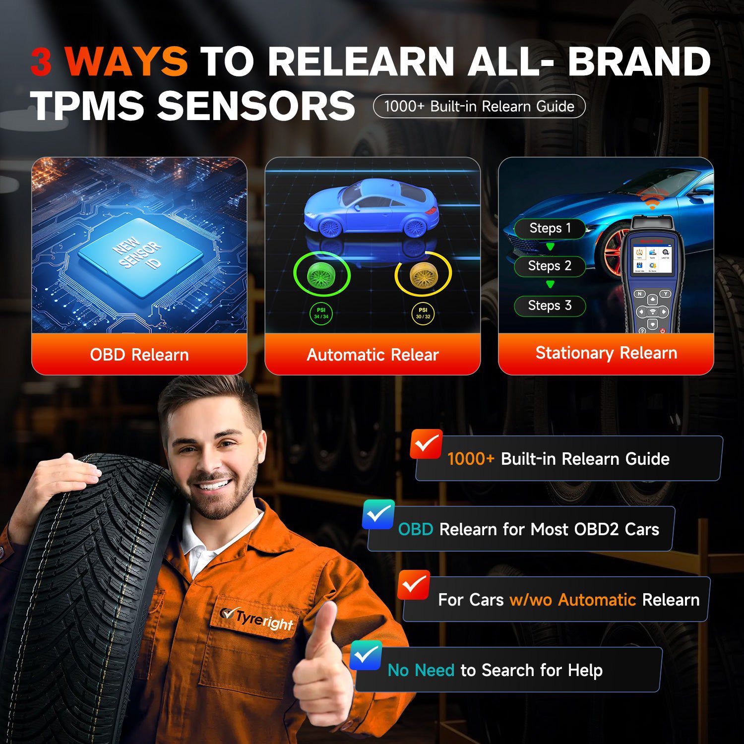 Autel MaxiTPMS TS501 Pro Professionelles TPMS-Werkzeug