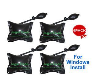 DegeTools Professionelle Schlosser Luftpumpe Keil 4 pack