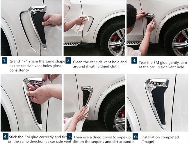 Fit BMW 2014 F15 X5 M Style Fender X5M Mark