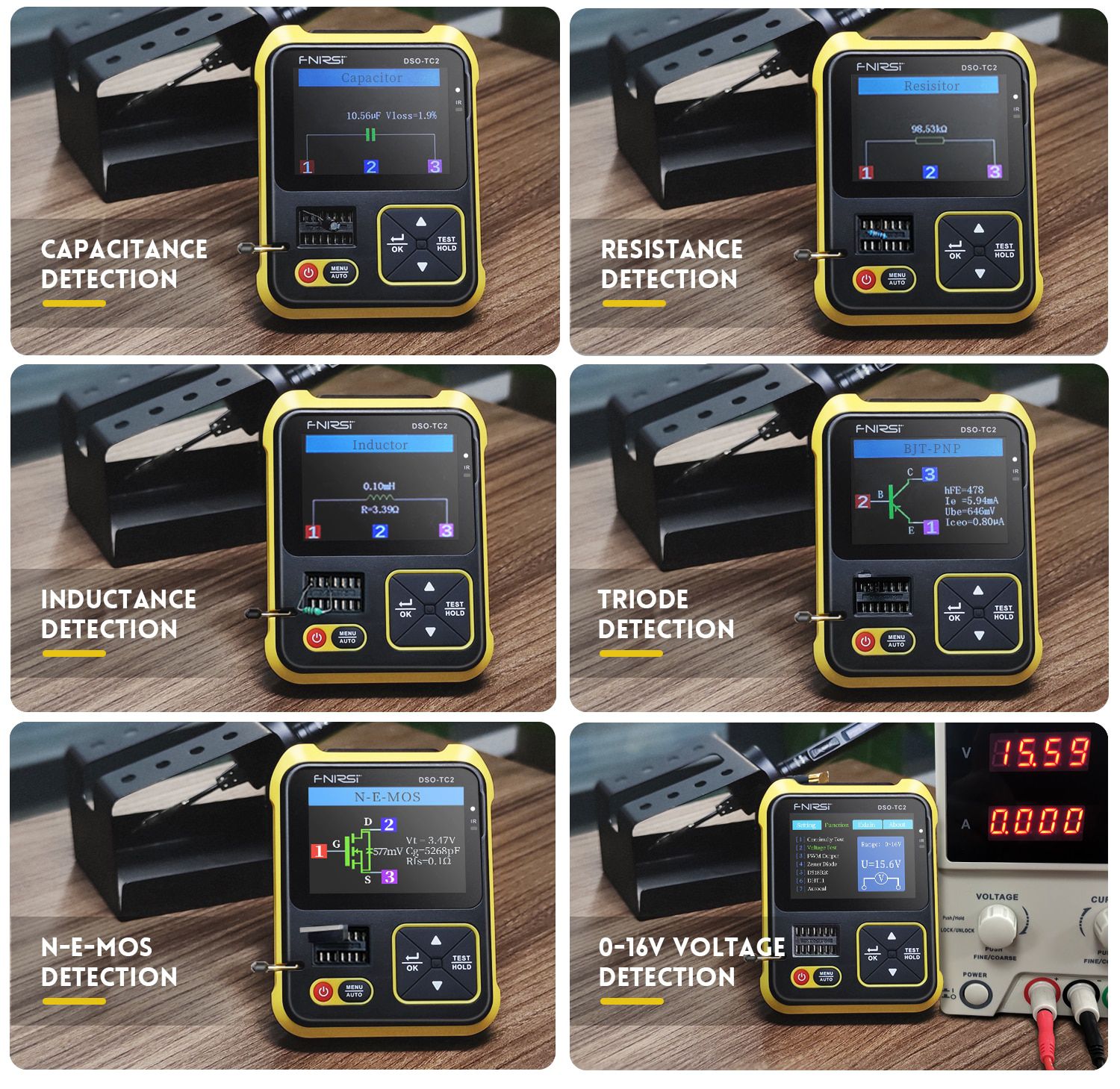 FNIRSI DSO-TC2 Portable Digital Oszilloskop