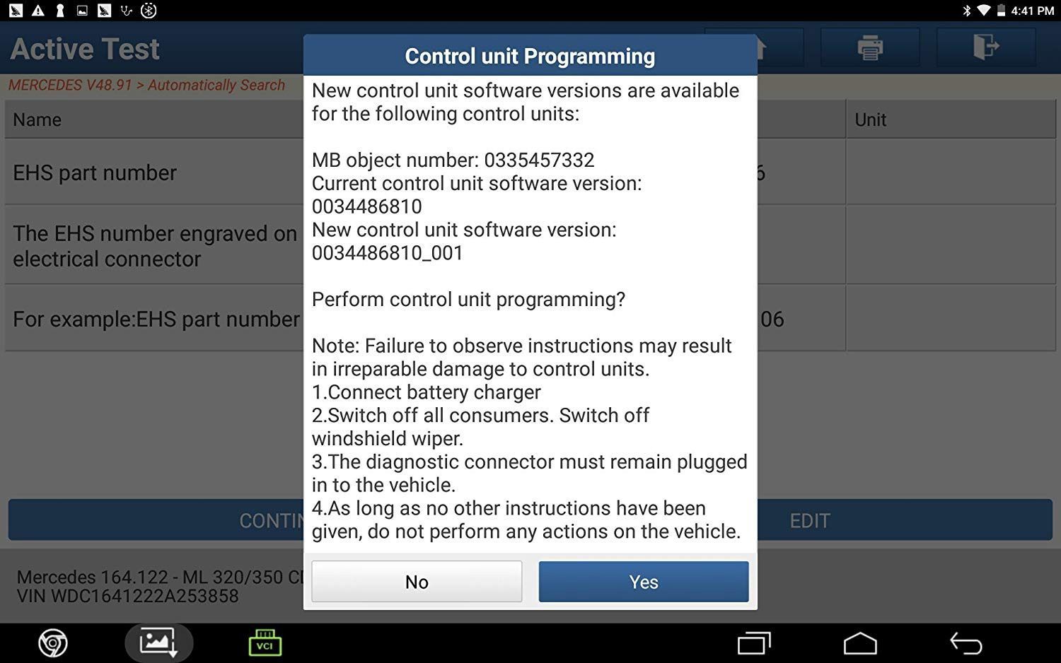 Starten Sie X431 PAD III Software