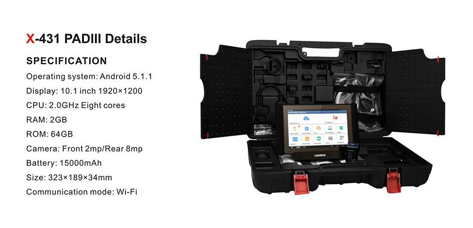 Starten Sie X431 PAD III
