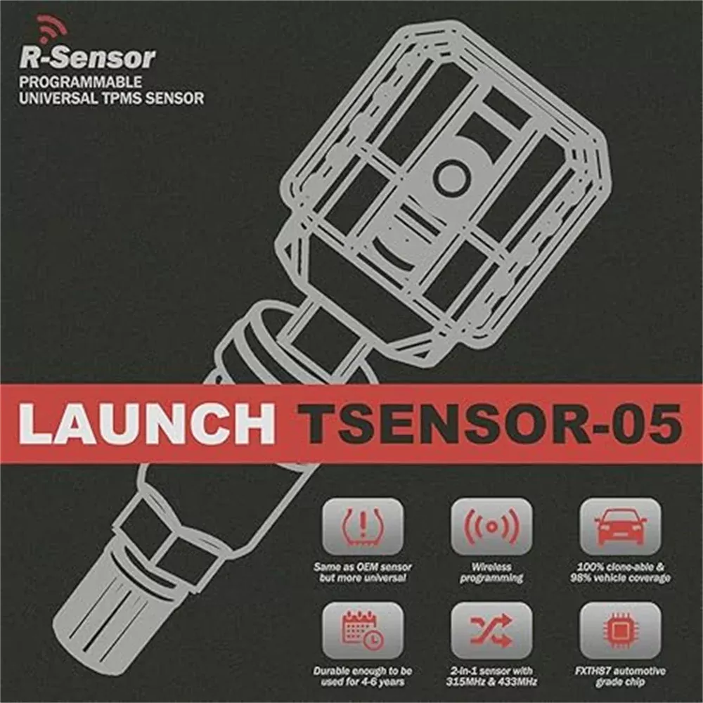 NEU LAUNCH X431 TESNSOR-05 315MHz S6433MHz 2 in 1 RDKS S