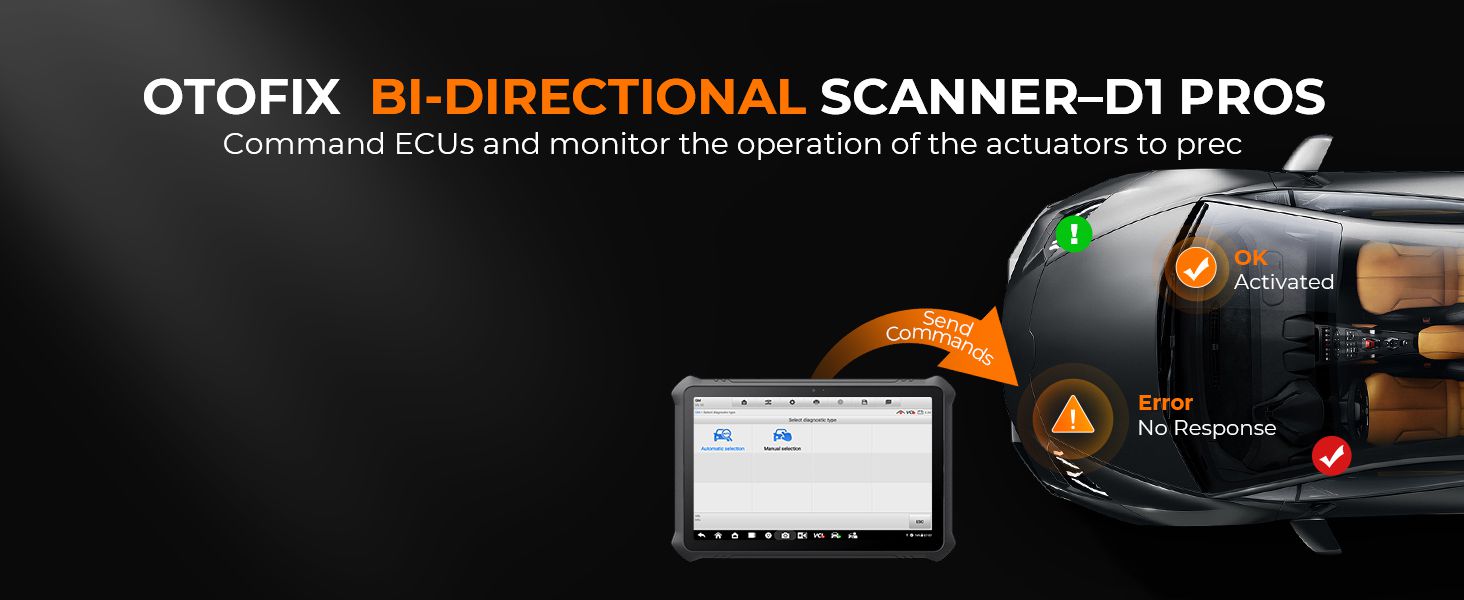  OTOFIX D1 PROS BI-DIREKTIONAL ACTIVE TEST