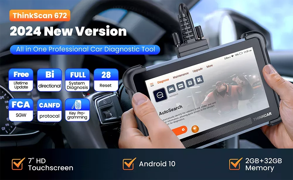 Thinkscan 672 Auto Diagnose Tool