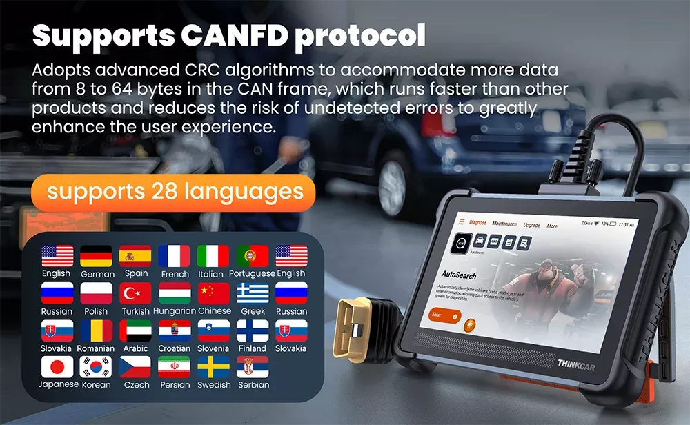 Thinkscan 672 Auto Diagnose Tool