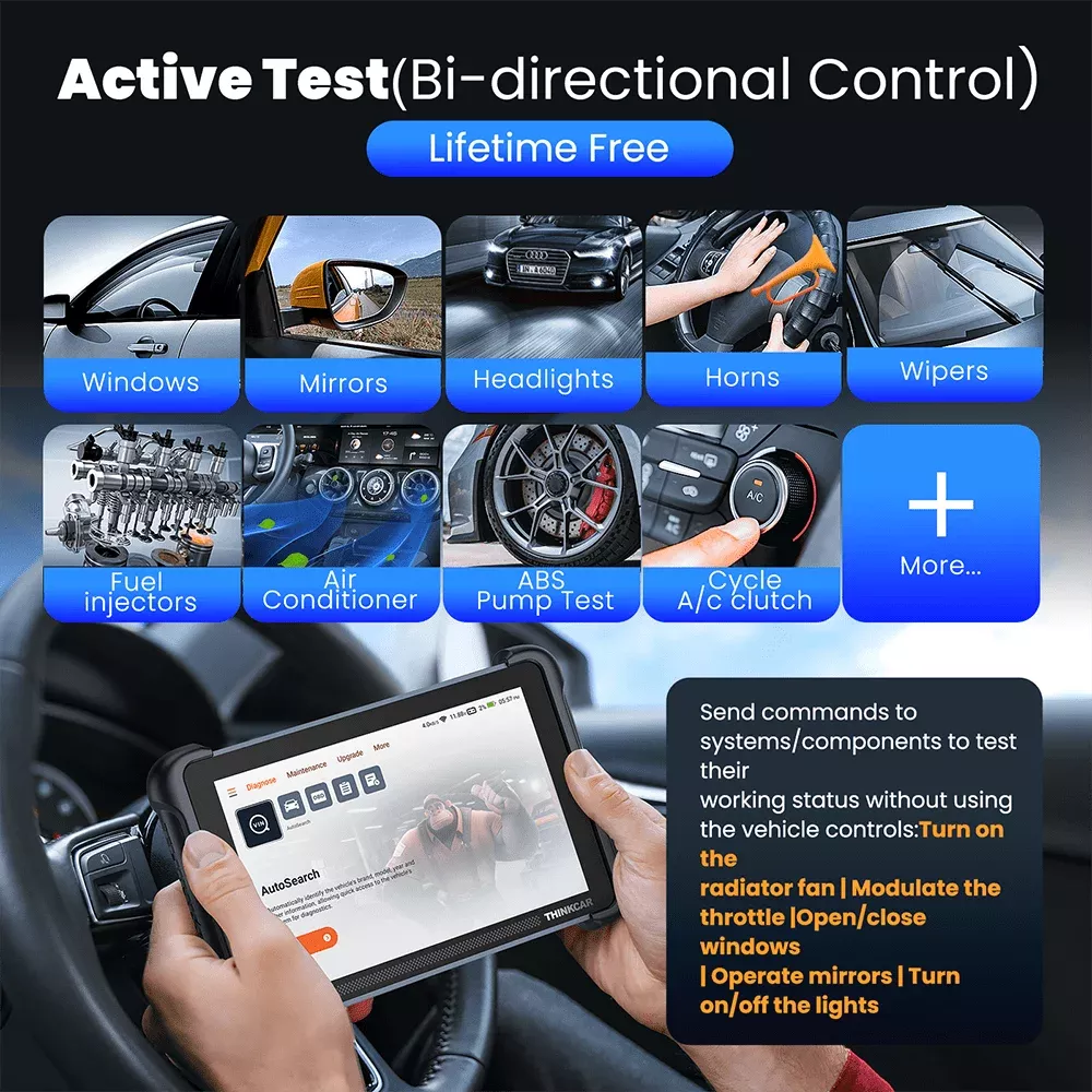 THINKCAR THINKSCAN 689BT Professionelle Auto Diagnose Auch