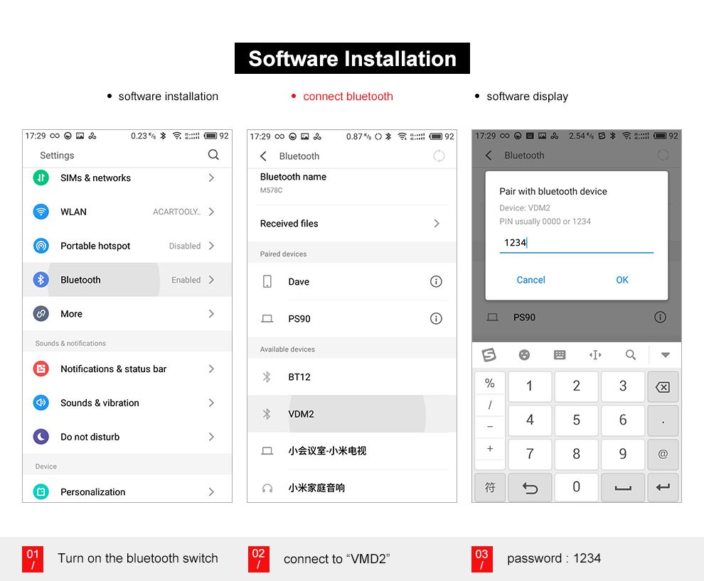 UCANDAS VDM2 Vollsystem Scanner