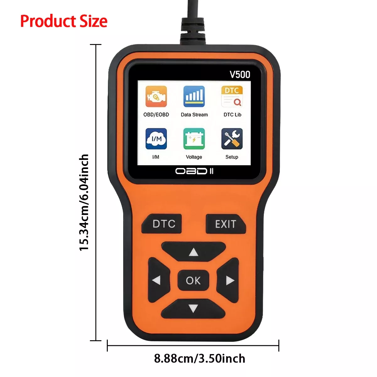 V500 Auto OBD2 Scanner