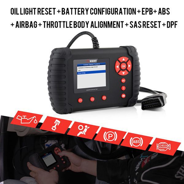 VIDENT iLink450 ABS &SRS reset /DPF/Batterie Konfiguration