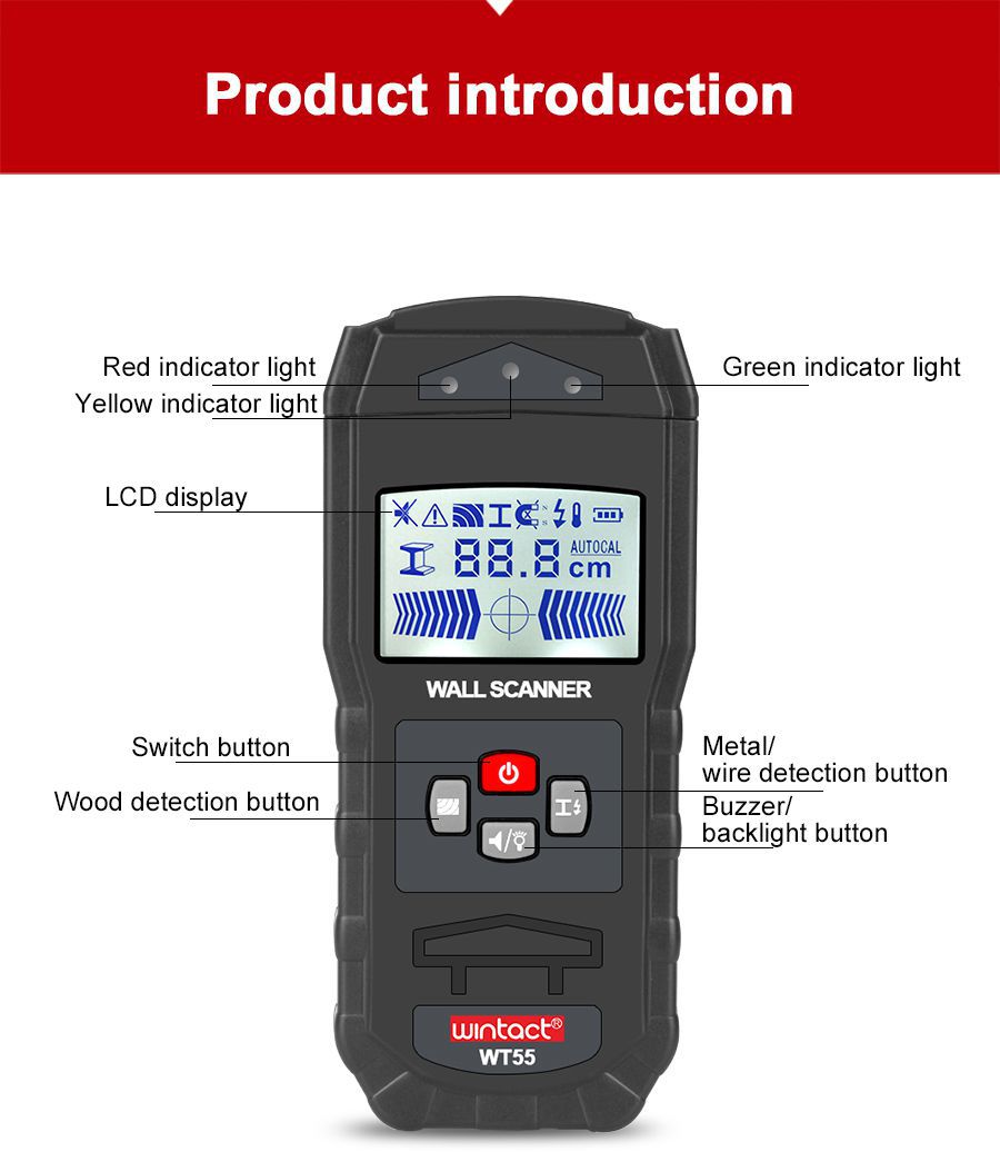 WINTACT Digital Wall Scanner